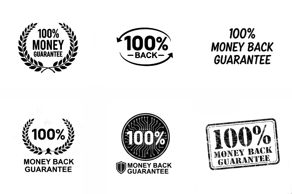 30-day money-back guarantee badge