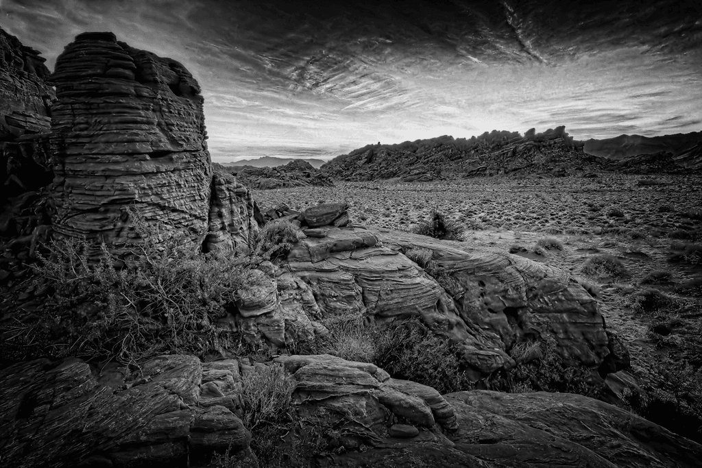 First Light in Valley of Fire
